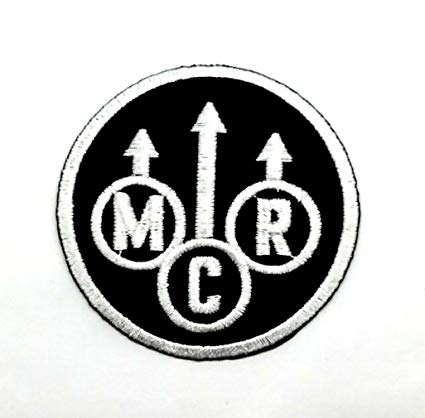DIY Black and White Circle Logo - Wasuphand My Chemical Romance MCR Circle Logo Album