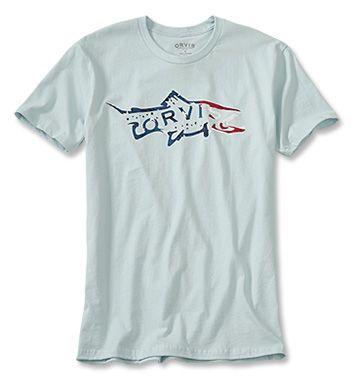 Orvis Logo - Orvis Logo Americana T-Shirt / Hookjaw Americana T-Shirt -- Orvis UK