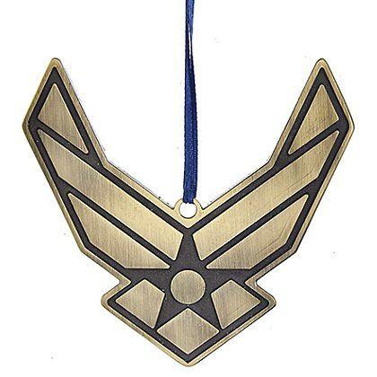 Metal Air Force Logo - U.S. Air Force Logo Ornament