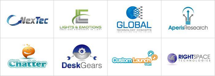 Technology Company Logo - High-tech Logos – Logo Design Features – 110Designs Blog