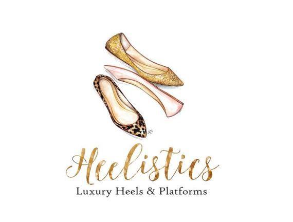 Luxury Shoe Logo - Shoes logo Heels logo Zapatos logo Pumps logo Slippers