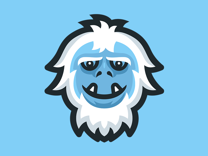 Yeti Logo - Yeti - Mascot Logo Design by Mason Dickson | Dribbble | Dribbble