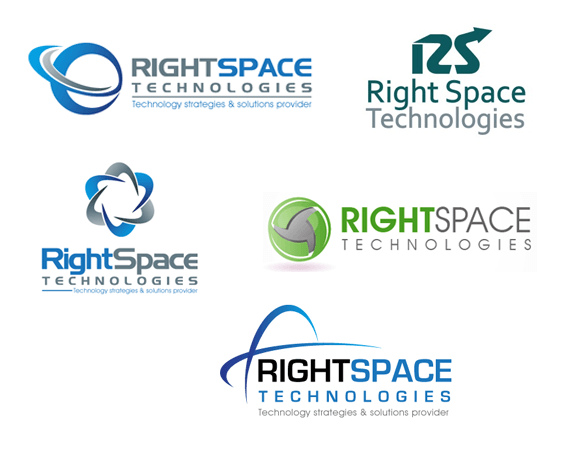 Space Company Logo - right-space-technologies-logo-design-concepts – 110Designs Blog