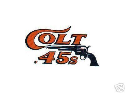 Colt Gun Logo - The Houston Colt .45s Baseball Club 1962 1964