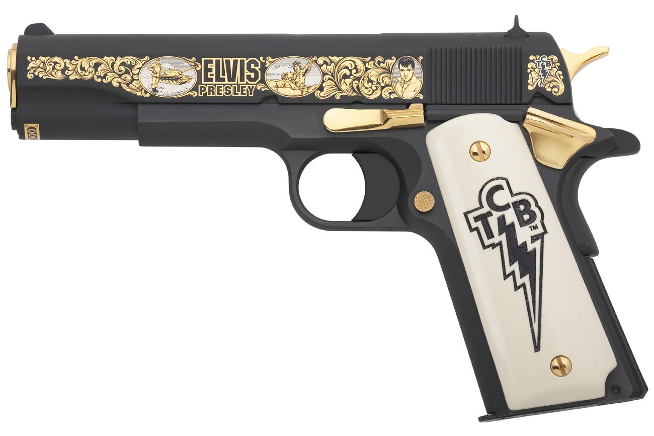 Colt Gun Logo - Elvis Presley 45 Tribute Pistol | America Remembers