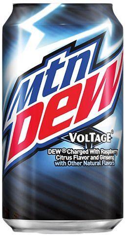 Mountain Dew Voltage Logo - Pepsi Liquid Mountain Dew Voltage Raspberry Citrus Energy Drink