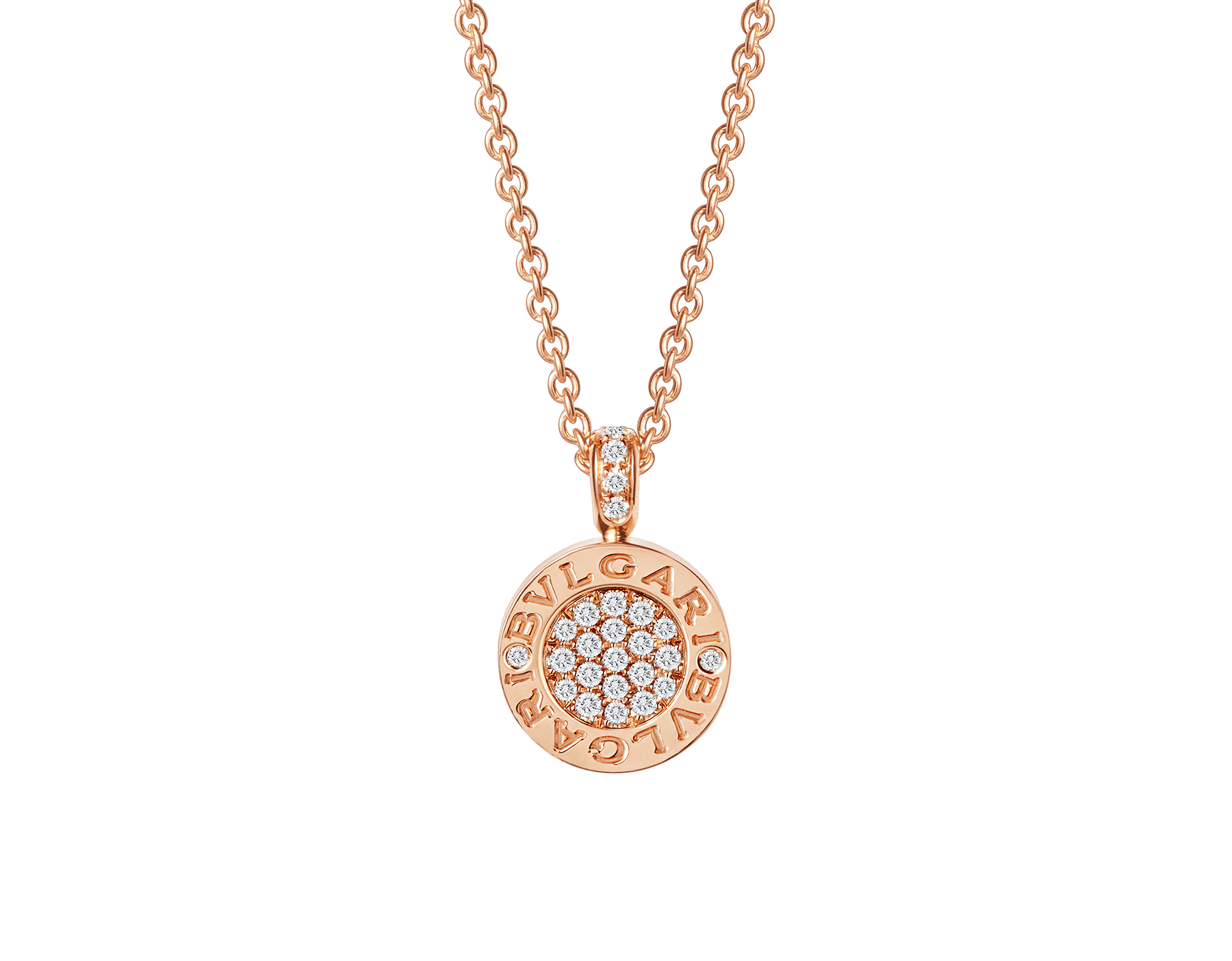 Bvlgari Jewelry Logo - BVLGARI BVLGARI Necklace 350681