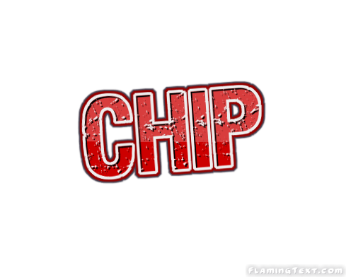 Chip Logo - Chip Logo. Free Name Design Tool from Flaming Text