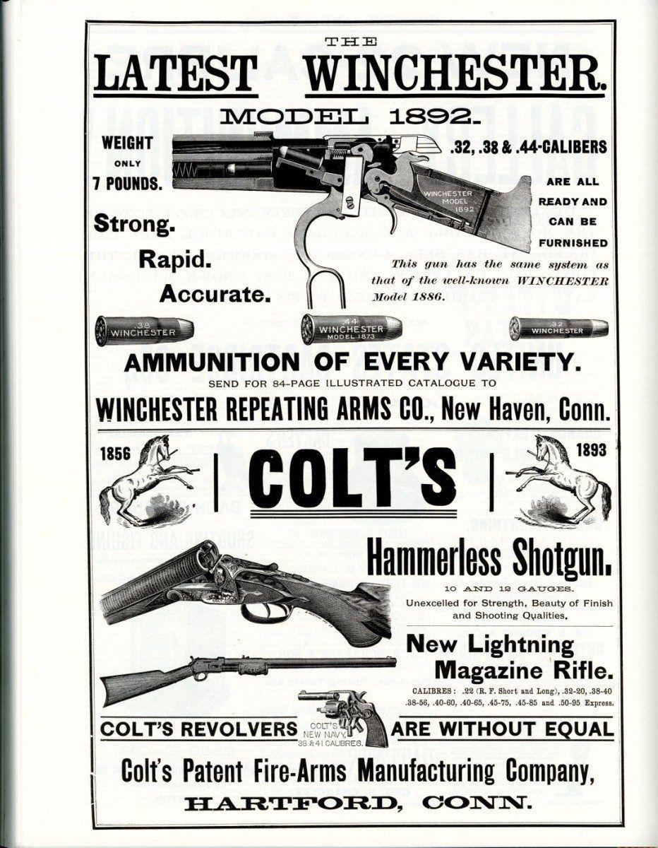 Colt Gun Logo - Role Reversal: Colt's Rifle and Winchester's Revolver - Buffalo Bill ...