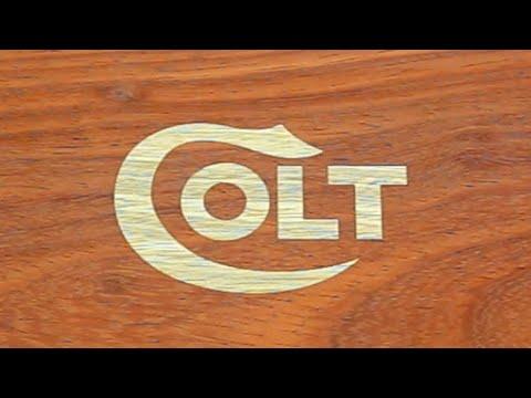 Colt Logo - Making a logo for the Colt gun box - YouTube