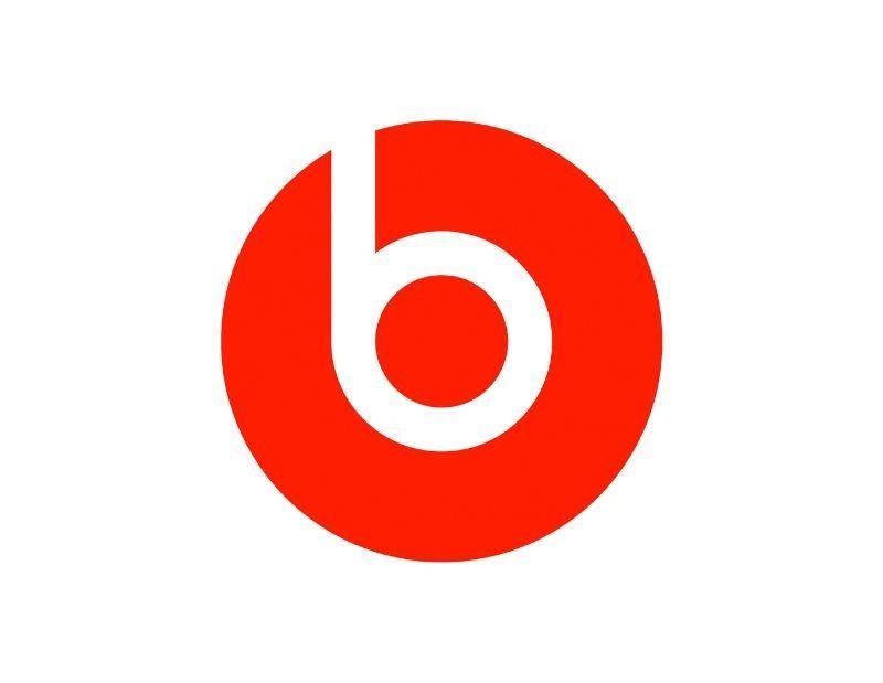 White Beats Logo - I just now realized that the beats logo is the target logo with a