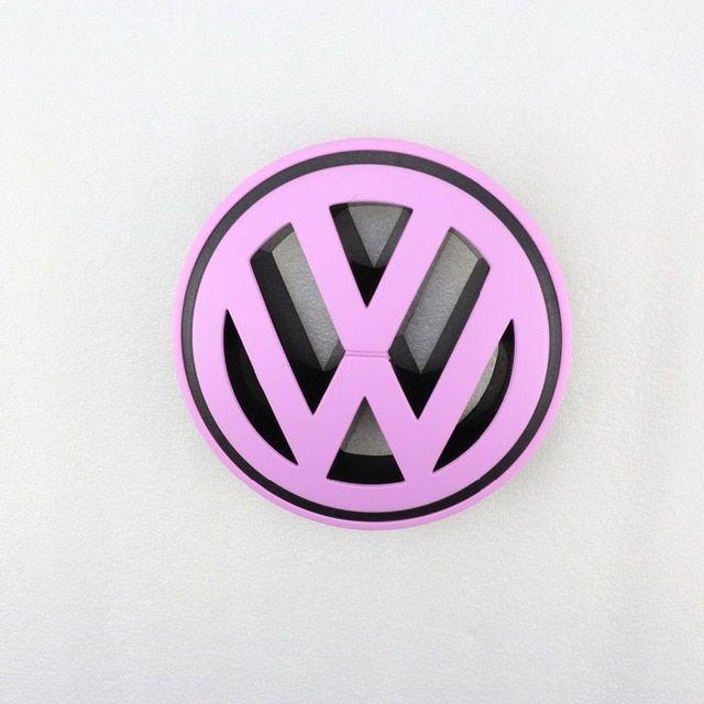 Pink VW Logo - Pink Front Grille Grill VW Emblem Badge Replacement for Volkswagen ...
