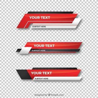 Red Banner Logo - Red Banner Vectors, Photos and PSD files | Free Download