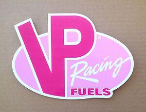 Pink VW Logo - PINK VP Racing Fuels Oval Logo Large Sticker for VW Porsche Corvette ...
