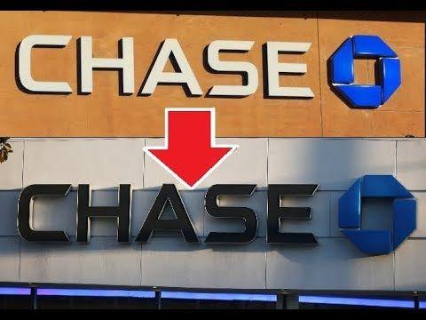 Chase Bank Logo - Mandela Effect CHASE BANK LOGO CHANGED FROM WHITE TO BLACK! - YouTube