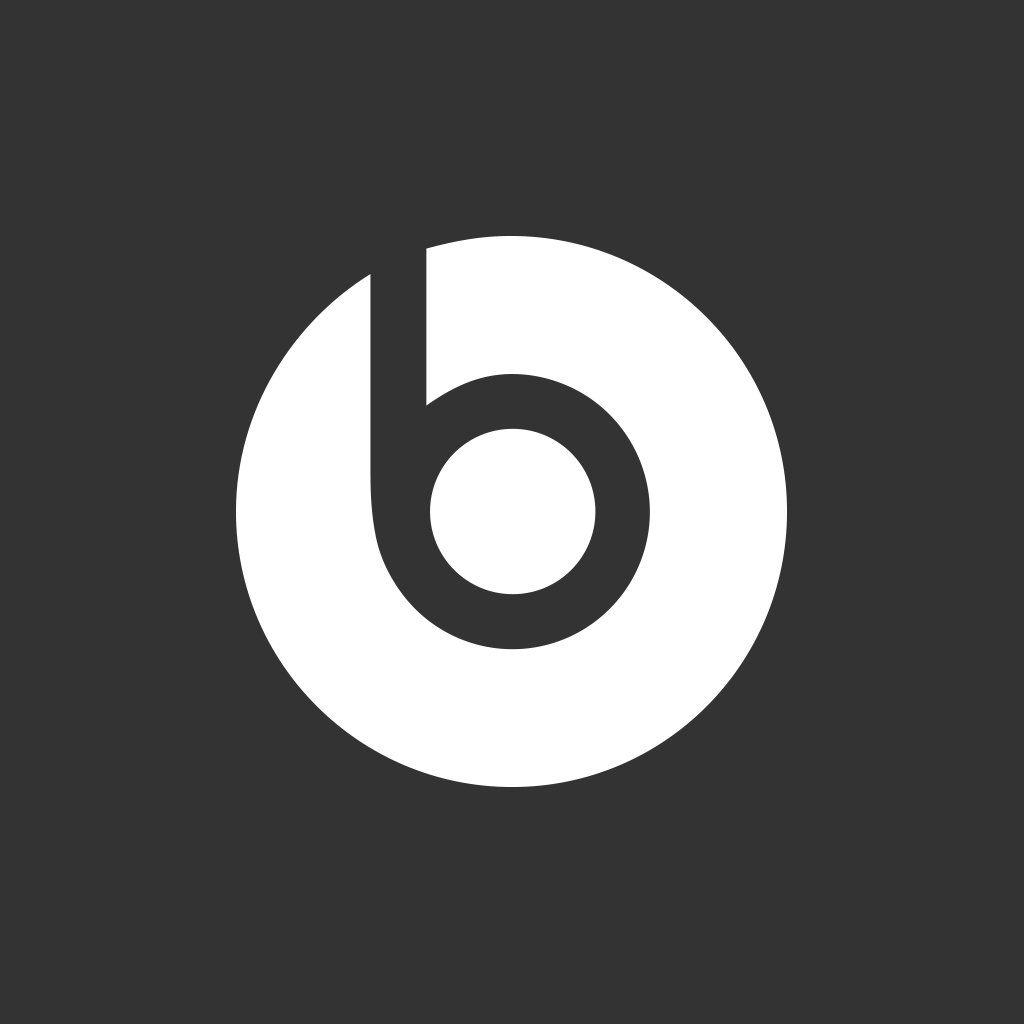 White Beats Logo - Beats pill Logos