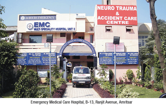 EMC Hospital Logo - EMC SUPER SPECIALITY HOSPITAL PVT. LTD. ( Amritsar, Punjab )'s Photo