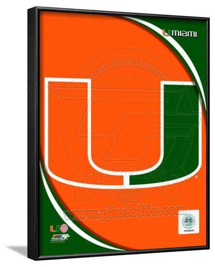 UMiami Logo - University of Miami Hurricanes Team Logo