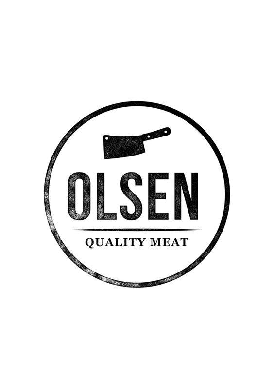 Meat Logo - Image result for minimalist meat logos. food station. Logo design