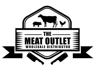 Meat Logo - The Meat Outlet logo design - 48HoursLogo.com