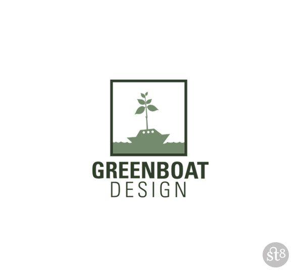 Green Boat Logo - Logo and Website Design for Green Boat Design | Branding and Logo ...