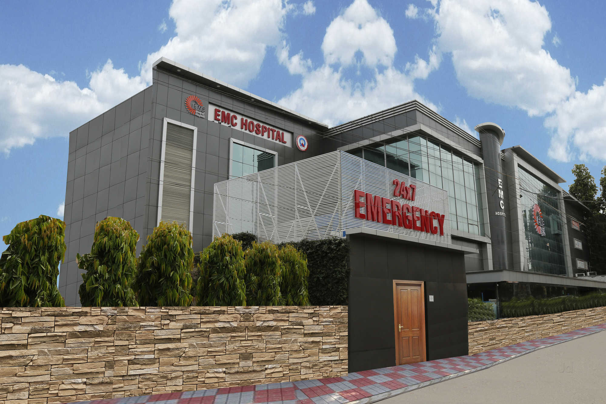 EMC Hospital Logo - EMC Super Speciality Hospital, Green Avenue - Andrologist Doctors in ...