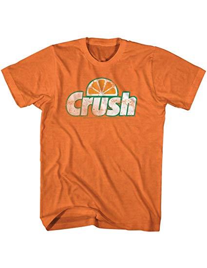 Soda Brand Logo - Amazon.com: Orange Crush Citrus Soda Brand Logo Since 1911 T-Shirt ...