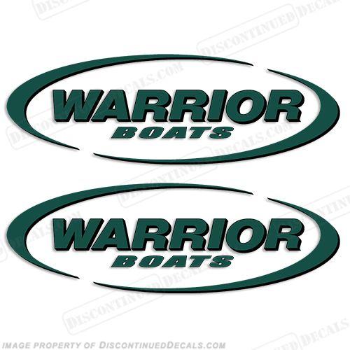 Green Boat Logo - Warrior Decals