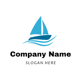 Green Boat Logo - Free Ship Logo Designs. DesignEvo Logo Maker