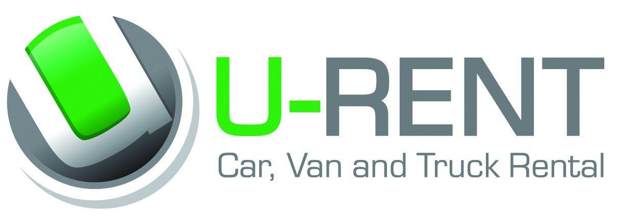 Car U Logo - Cropped U RENT Car Van And Truck Logo. U Rent Car, Van