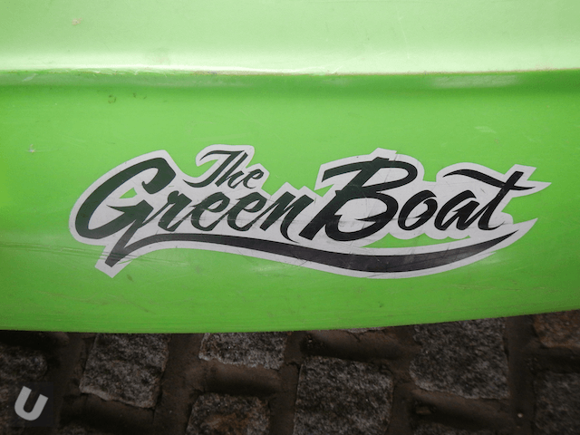 Green Boat Logo - Dagger Green Boat - Unsponsored