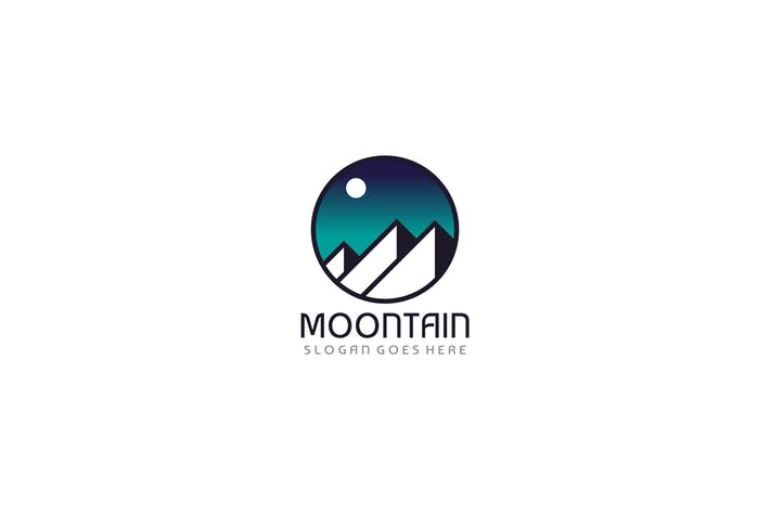 AA Mountain Logo - Mountain Logo by 3ab2ou on Envato Elements