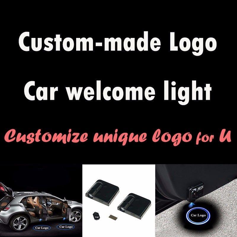 Car U Logo - rylybons Custom made Wireless Car LOGO Projector Light customization