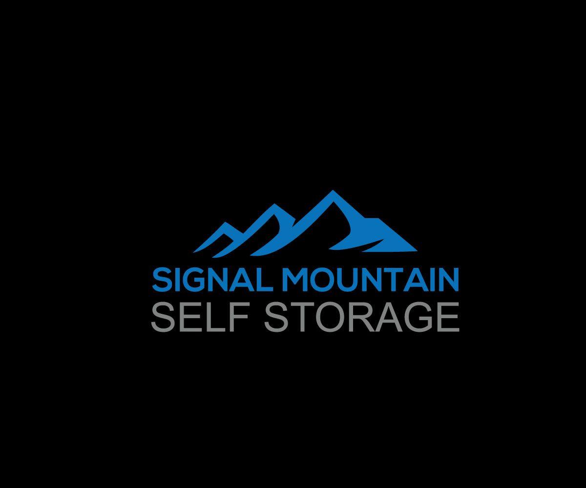AA Mountain Logo - Elegant, Playful Logo Design for Signal Mountain Self Storage