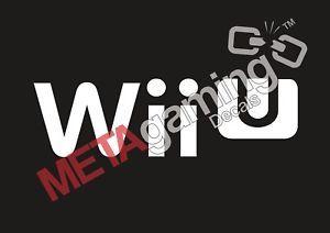 Car U Logo - Wii U game logo for Nintendo PC PS Xbox or Car Decal Sticker | eBay