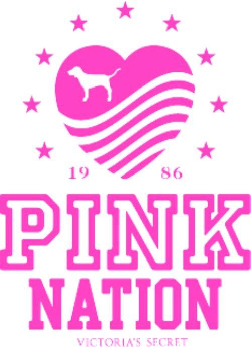 Pink Nation Logo - Victoria's Secret PINK Nation | Victoria's Secret ♥ | Pink, Pink ...