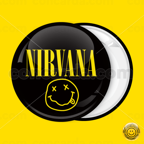 Grunge Band Logo - Κονκάρδα NIRVANA Rock Grunge Band Kurt Cobain Dave Grohl Music