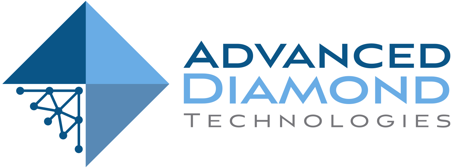 Blue Technology Logo - Advanced Diamond Technologies