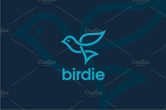 White Bird Dental Logo - Bird logo Logo Templates Creative Market