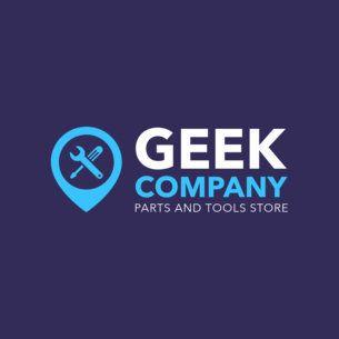 Blue Technology Logo - Online Logo Maker. Make Your Own Logo