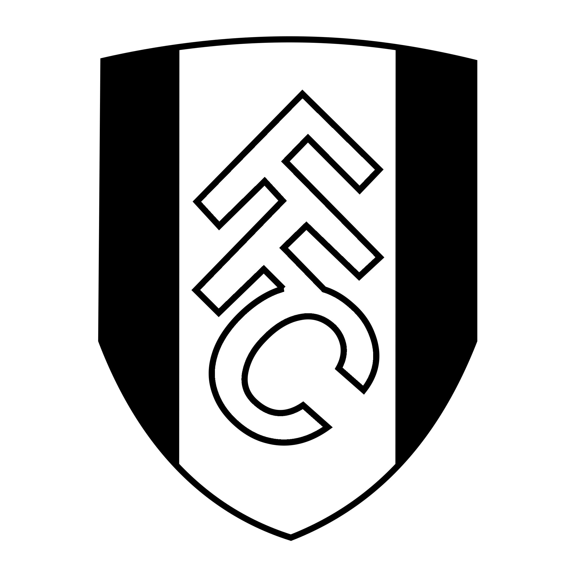 Fulham Logo - Fulham Soccer Logo Png Image