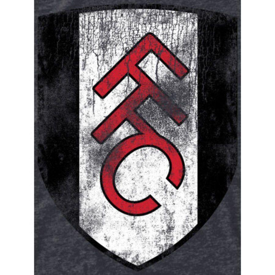 Fulham Logo - Fulham FC Navy Logo Tri-Blend T-Shirt