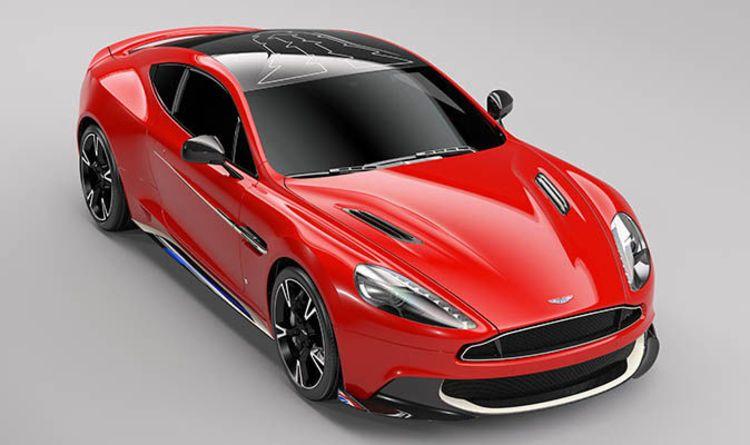 Simple Red Car Logo - Aston Martin Vanquish S - Special edition RAF Red Arrow car is ...