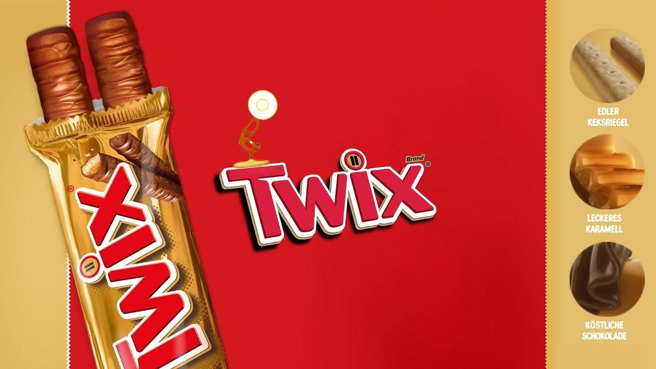 Twix Logo - 1207-Twix Chocolate Bar Spoof Pixar Lamps Luxo Jr Logo - YouTube