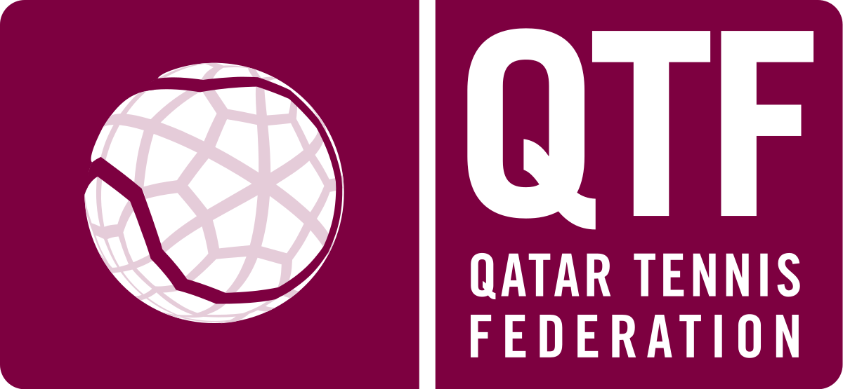 Purple Tennis Logo - Qatar Tennis Federation