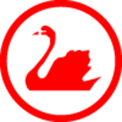 Red Swan in Circle Logo - Red swan Logos