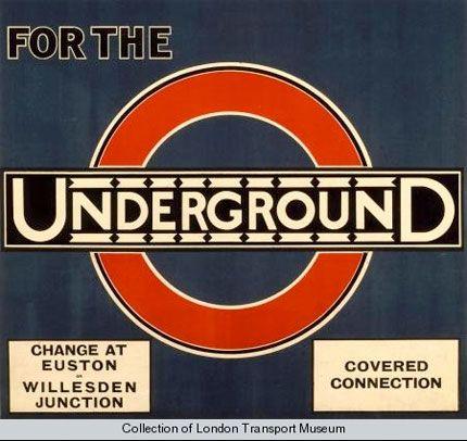 The Underground Logo - The London Underground roundel. Logo Design Love