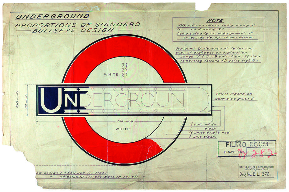 The Underground Logo - London Underground logo: A brief history of the iconic design.