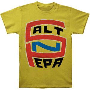 Yellow N Logo - Salt N Pepa Men's S N P Logo On Yellow T Shirt Yellow