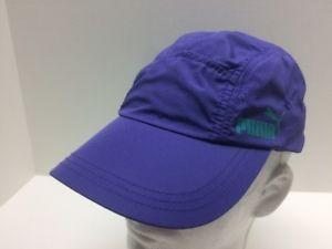 Purple Tennis Logo - Womens Puma Running Hat Cap Purple Teal Logo Tennis Jogging Dry ...